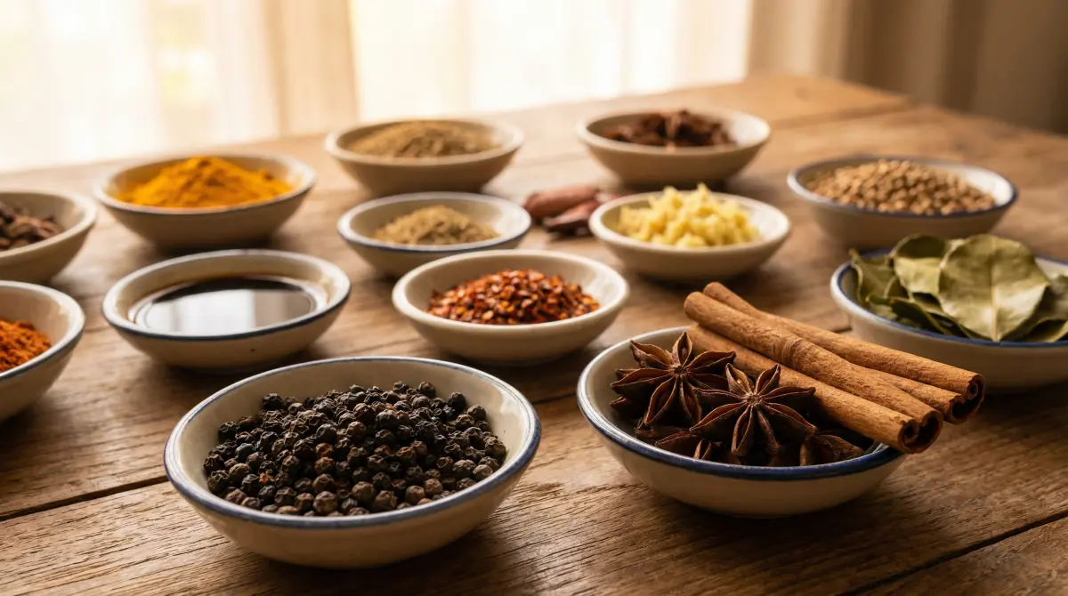 亚洲调味料 - 烹饪必备