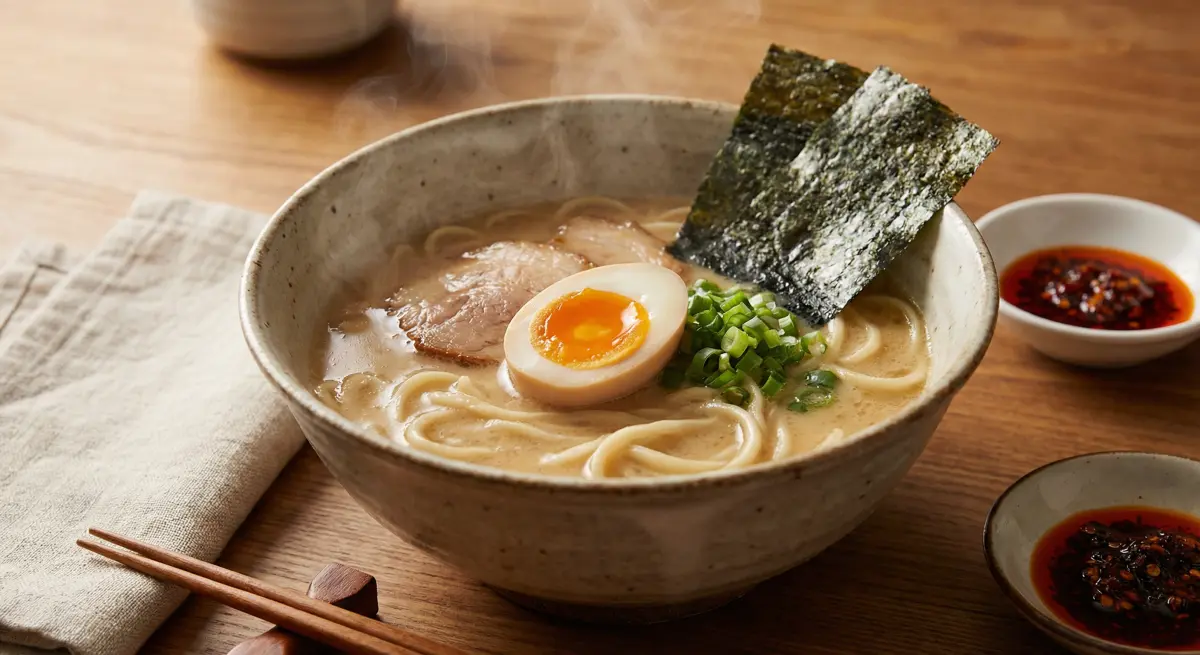 浓汤豚骨拉面 - 暖心面食